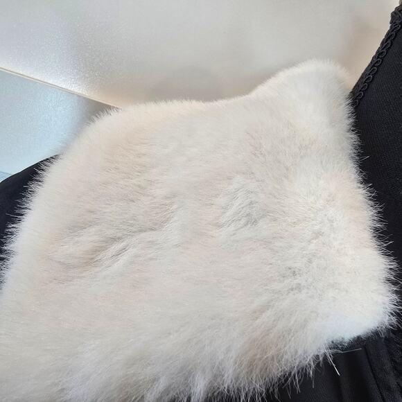 NWT Anthropologie NVLT Faux Fur Bomber Jacket - Picture 5 of 9